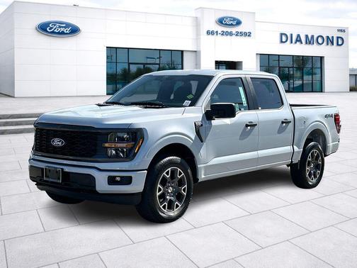 SPACE WHITE METALLIC 2025 Ford F-150 STX