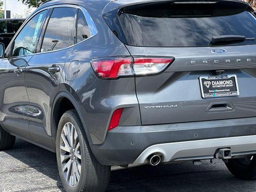 CARBONIZED GRAY 2022 Ford Escape Titanium