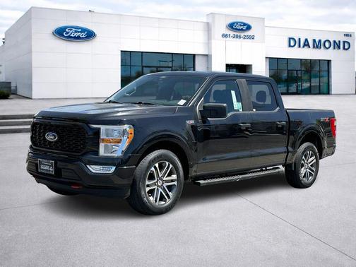 AGATE BLACK METALLIC 2022 Ford F-150 XL