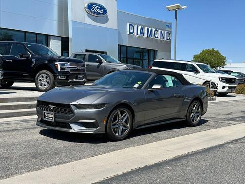CARBONIZED GRAY METALLIC 2025 Ford Mustang EcoBoost