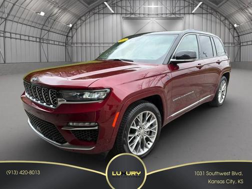 Velvet Red Pearlcoat 2024 Jeep Grand Cherokee 4xe Summit