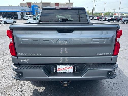 Satin Steel Metallic 2021 Chevrolet Silverado 1500 Custom