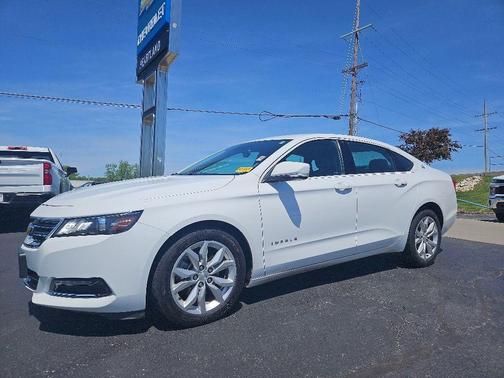 Summit White 2018 Chevrolet Impala 1LT