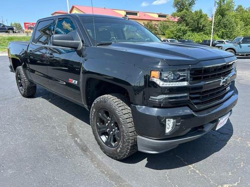 Black 2018 Chevrolet Silverado 1500 LTZ