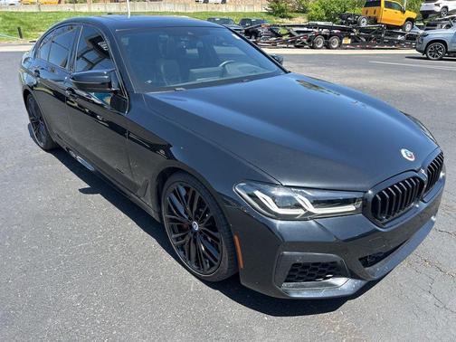 Black Sapphire Metallic 2023 BMW M550 i xDrive