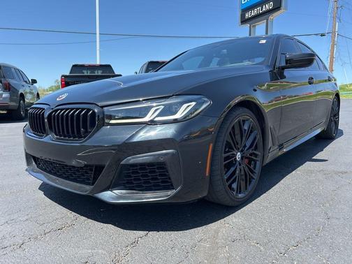 Black Sapphire Metallic 2023 BMW M550 i xDrive