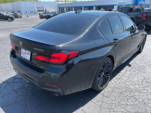 Black Sapphire Metallic 2023 BMW M550 i xDrive