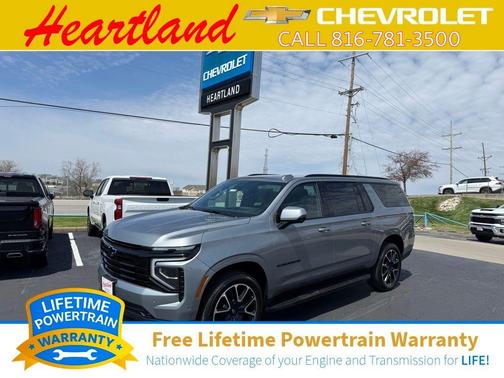 Sterling Gray Metallic 2026 Chevrolet Suburban RST