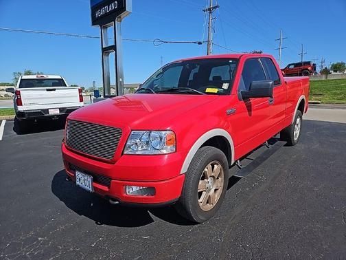 Bright Red Clearcoat 2005 Ford F-150 SuperCab