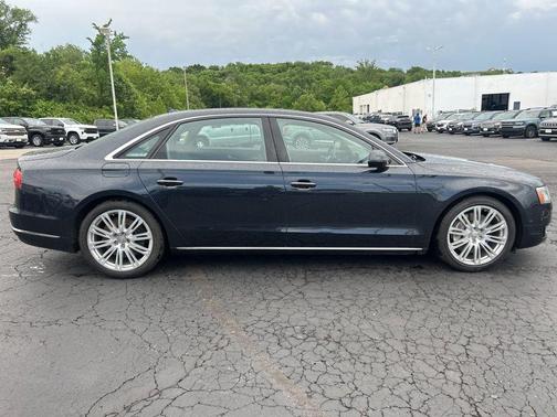 Moonlight Blue 2015 Audi A8 L 3.0T
