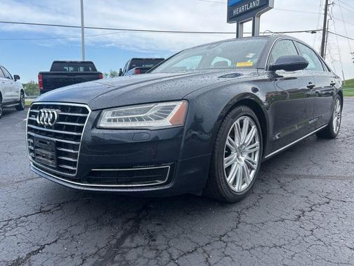 Moonlight Blue 2015 Audi A8 L 3.0T