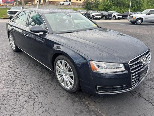 Moonlight Blue 2015 Audi A8 L 3.0T