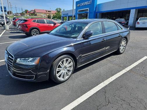 Moonlight Blue 2015 Audi A8 L 3.0T