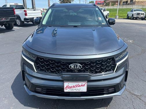 Gravity Gray 2021 Kia Sorento SX-PRESTIGE