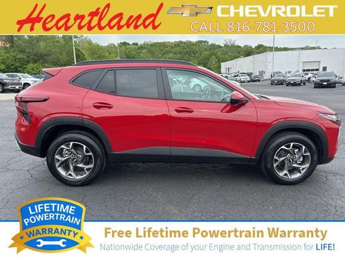 Red 2026 Chevrolet Trax LT