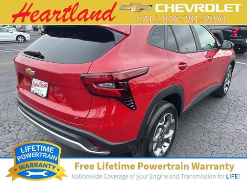 Red 2026 Chevrolet Trax LT