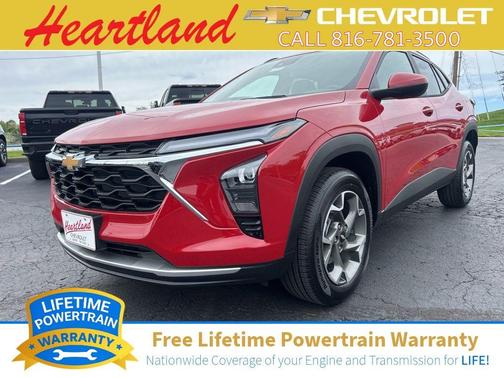 Red 2026 Chevrolet Trax LT