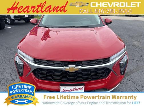 Red 2026 Chevrolet Trax LT