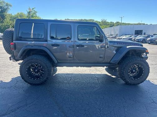 Granite Crystal Clearcoat Metallic 2018 Jeep Wrangler Unlimited Rubicon