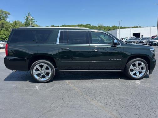 Green Envy Metallic 2016 Chevrolet Suburban LTZ