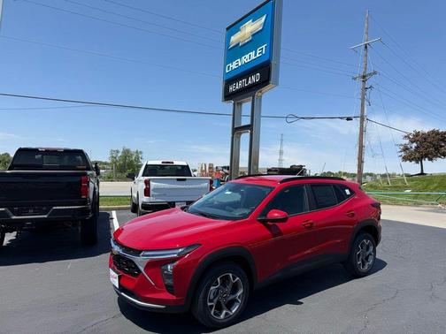 Red 2026 Chevrolet Trax LT
