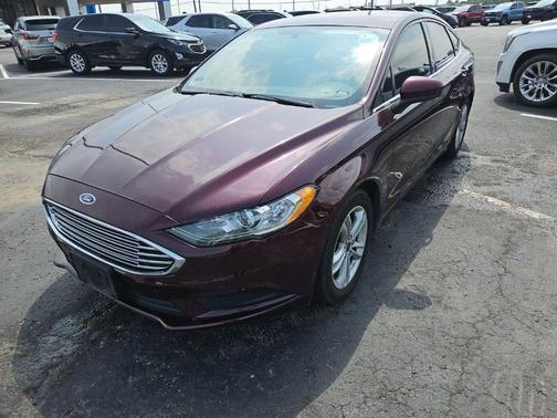 Burgundy 2018 Ford Fusion SE