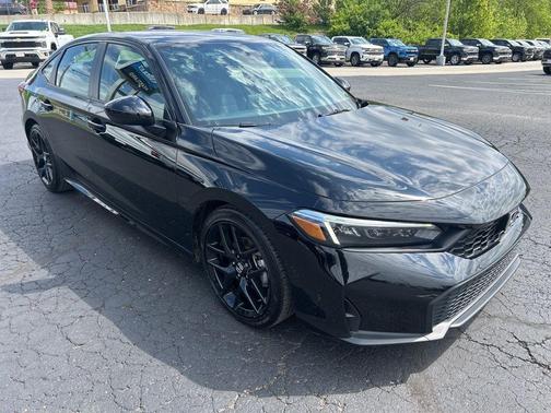 Crystal Black Pearl 2025 Honda Civic Sport