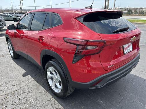 Red 2026 Chevrolet Trax LS
