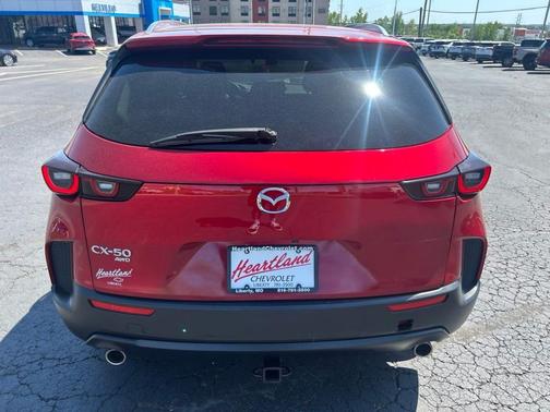 Soul Red Crystal Metallic 2023 Mazda CX-50 2.5 S Preferred Plus Package