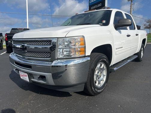 Summit White 2013 Chevrolet Silverado 1500 LT