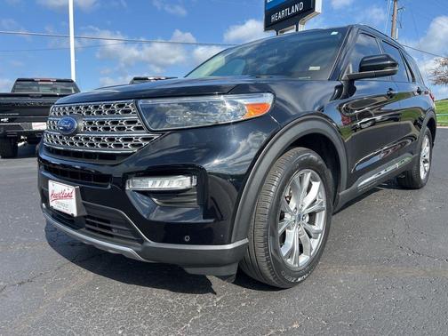 Black Metallic 2020 Ford Explorer Limited
