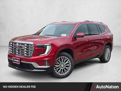 Volcanic Red Tintcoat 2026 GMC Acadia Denali