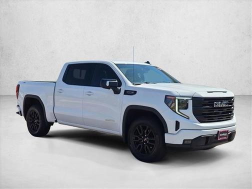 Summit White 2023 GMC Sierra 1500 Elevation