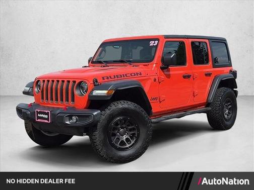 Punkn Metallic Clearcoat 2023 Jeep Wrangler Rubicon