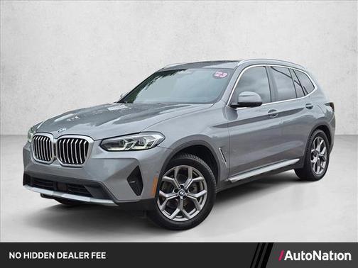 Skyscraper Gray Metallic 2023 BMW X3 xDrive30i
