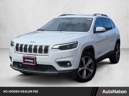 Bright White Clearcoat 2019 Jeep Cherokee Limited
