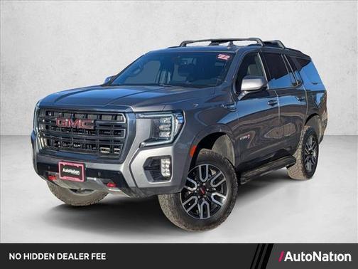 Satin Steel Metallic 2022 GMC Yukon 4WD AT4