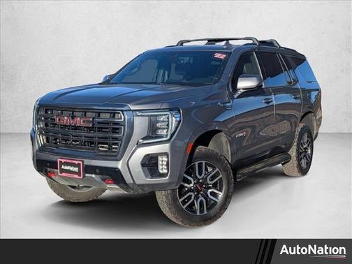 Satin Steel Metallic 2022 GMC Yukon 4WD AT4