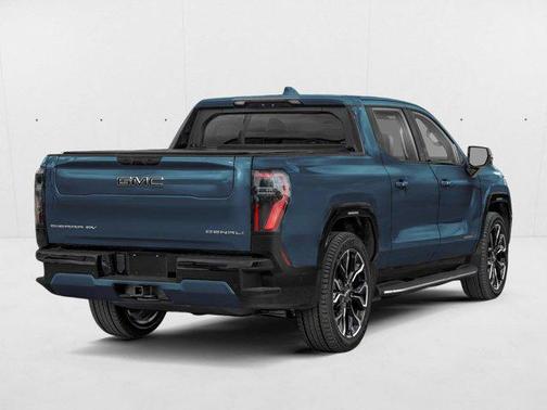 Deep Ocean Metallic 2026 GMC Sierra EV Extended Range AT4