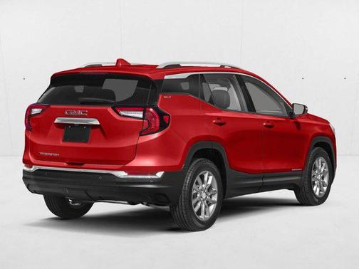 Volcanic Red Tintcoat 2026 GMC Terrain Denali