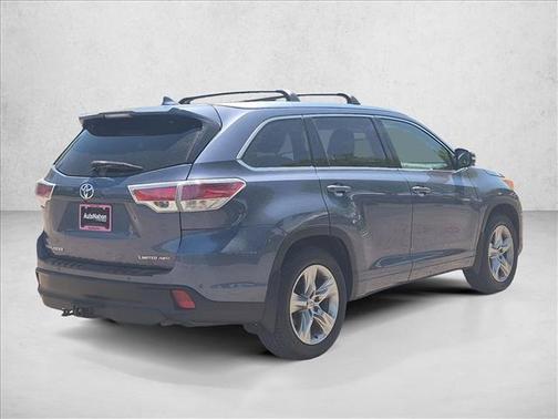 Shoreline Blue Pearl 2015 Toyota Highlander Limited Platinum