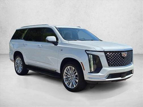Crystal White Tricoat 2025 Cadillac Escalade Premium Luxury