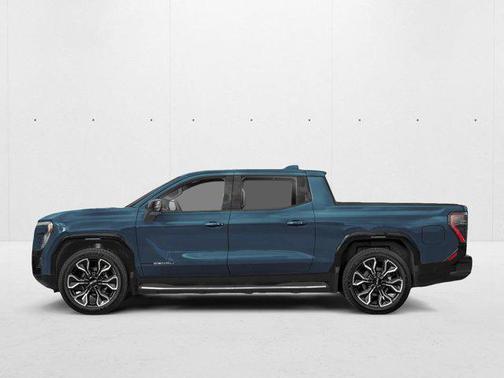 Deep Ocean Metallic 2026 GMC Sierra EV Max Range AT4