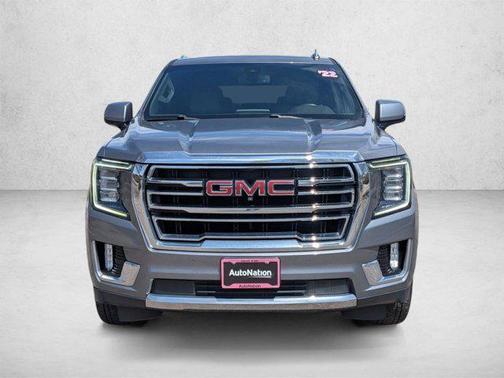 Satin Steel Metallic 2022 GMC Yukon SLT