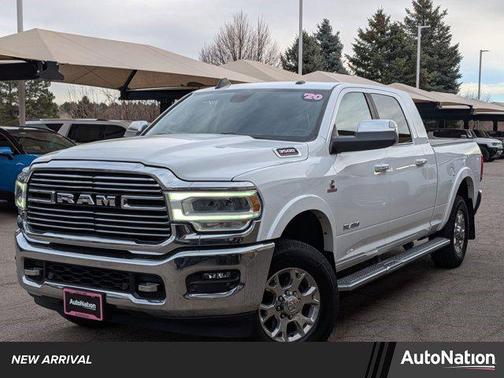 2020 RAM 3500 Laramie Mega Cab 4x4 6'4' Box