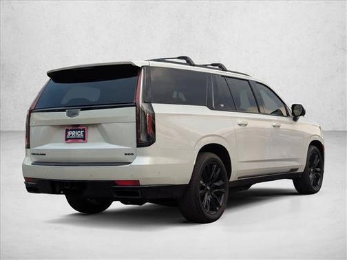 Crystal White Tricoat 2021 Cadillac Escalade ESV Sport Platinum