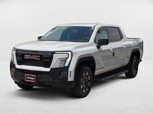 Summit White 2026 GMC Sierra EV Extended Range Elevation