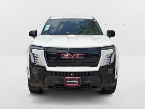 Summit White 2026 GMC Sierra EV Extended Range Elevation
