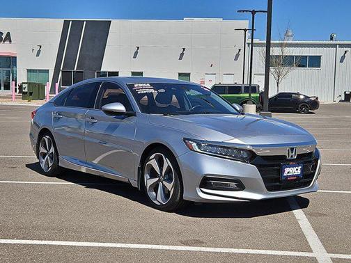 Lunar Silver Metal 2018 Honda Accord Touring 2.0T