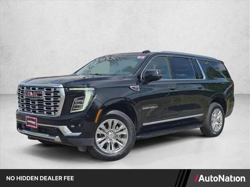 Onyx Black 2025 GMC Yukon XL Denali